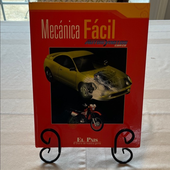 Mecánica Fácil (Easy Mechanics)   Hardcover Book - Picture 1 of 3